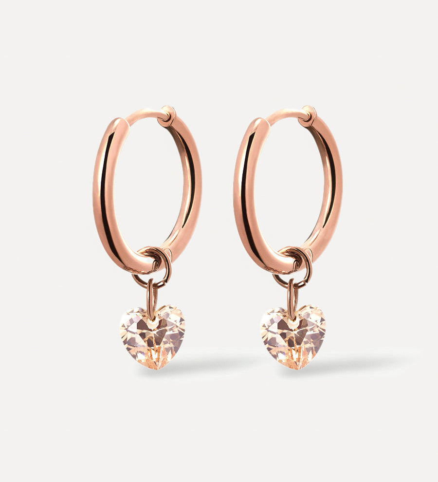 Pendientes Corazón Delicado
