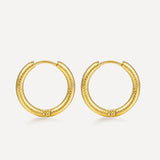 Pendientes Textura Serpiente