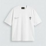Camiseta oversize Cross – Crudo