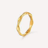 Anillo Curva Moderna