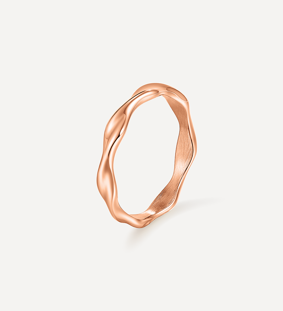 Anillo Curva Moderna