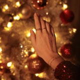 Anillo Curva Moderna
