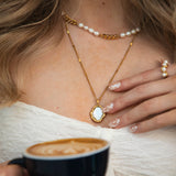 Anillo Perla Elegante