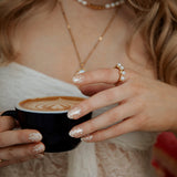 Anillo Perla Elegante