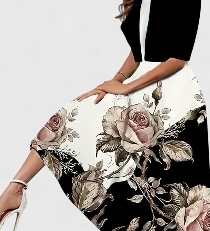 Conjunto de Vestido Blazer Midi