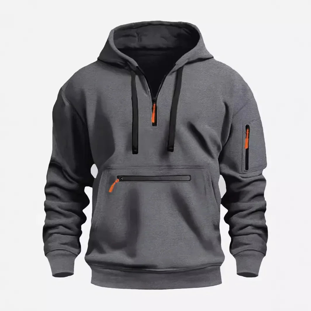 Lars | Sudadera con Capucha y Cremallera