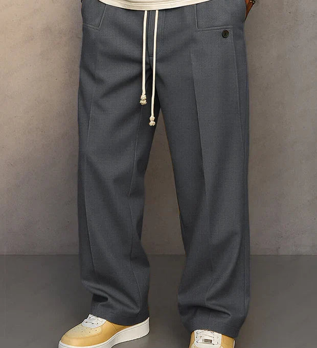 Victor | Pantalón Elegante con Cordón Ajustable