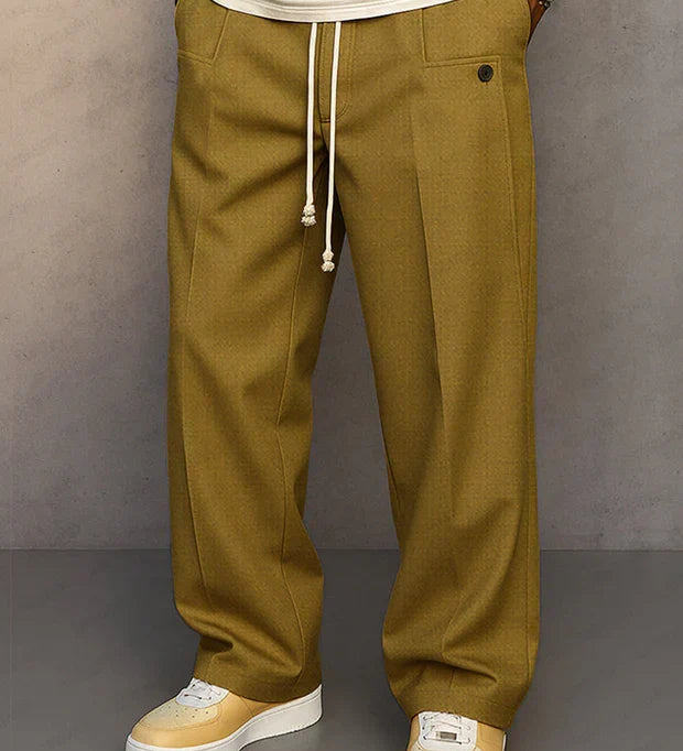 Victor | Pantalón Elegante con Cordón Ajustable