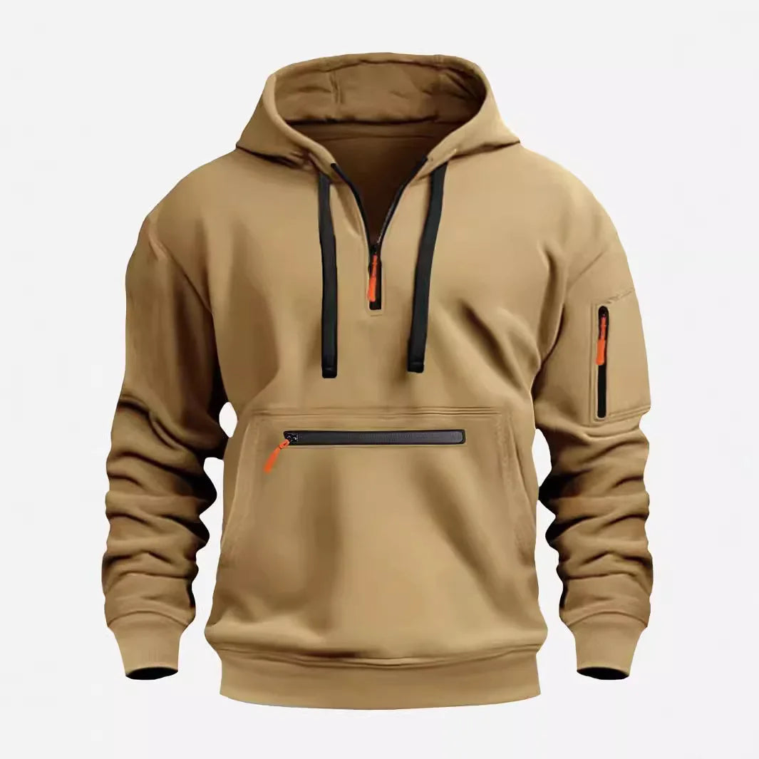 Lars | Sudadera con Capucha y Cremallera