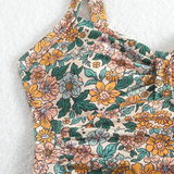 Luisa | Bañador floral con escote halter