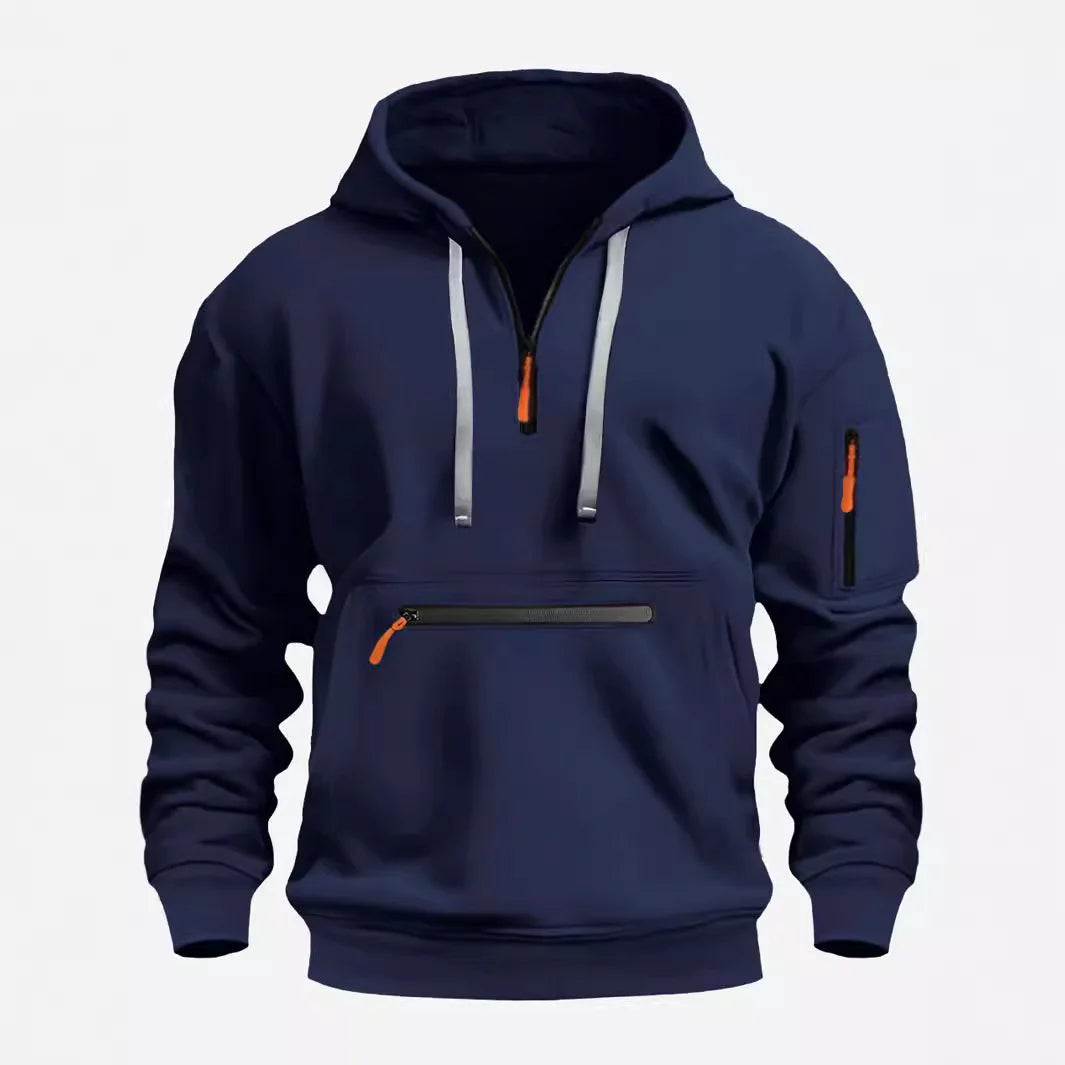 Lars | Sudadera con Capucha y Cremallera