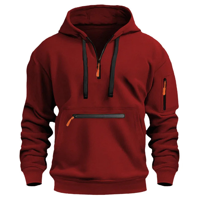 Lars | Sudadera con Capucha y Cremallera