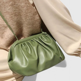 Bolso Cruzado Compacto de Cuero Vegano