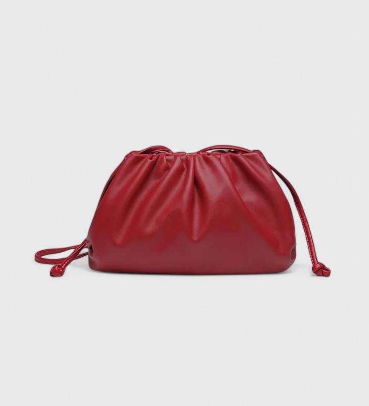 Bolso Cruzado Compacto de Cuero Vegano