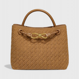Bolso de Ante con Correa Ajustable