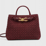 Bolso de Ante con Correa Ajustable