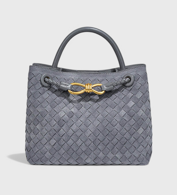 Bolso de Ante con Correa Ajustable