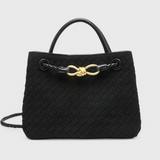 Bolso de Ante con Correa Ajustable