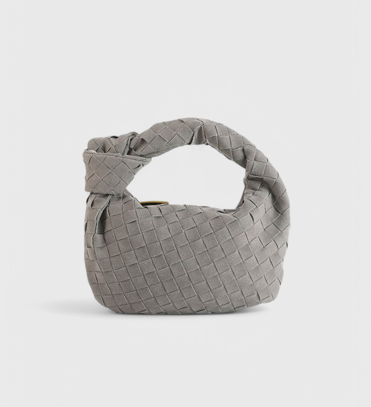 Bolso Mini Tejido con Detalle de Nudo