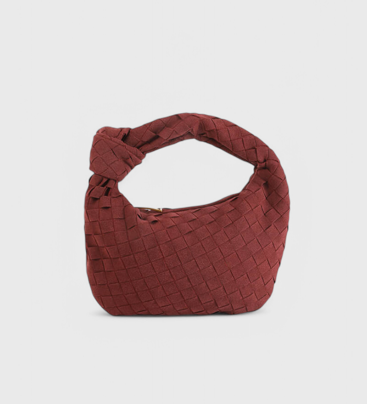 Bolso Mini Tejido con Detalle de Nudo