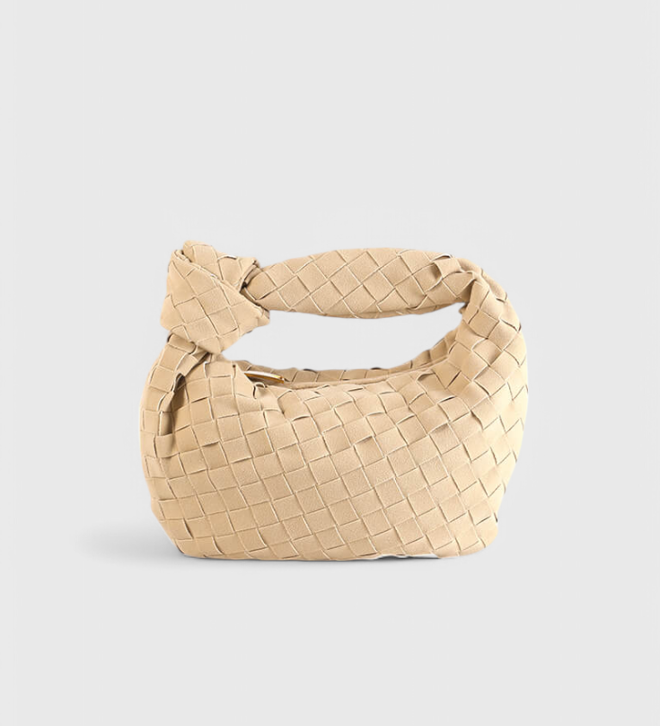 Bolso Mini Tejido con Detalle de Nudo