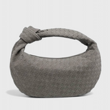 Bolso Mediano Tejido con Detalle de Nudo