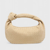 Bolso Mediano Tejido con Detalle de Nudo
