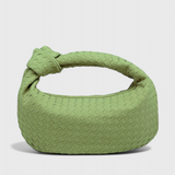 Bolso Mediano Tejido con Detalle de Nudo