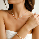 Collar Perlas Fragmentadas