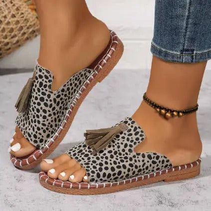 Candela | Sandalias bohemias con borlas