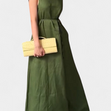 Vestido Suave sin Mangas con Lazo Ajustable