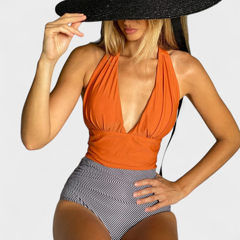 Juana | Bañador elegante de cintura alta
