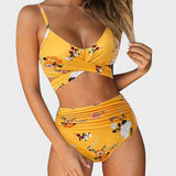 Martina | Bikini de cintura alta con estilo veraniego
