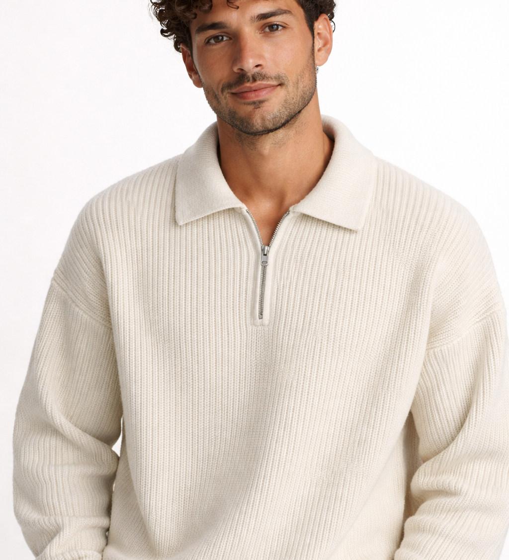 Ruben | Jersey con Cremallera de Cuarto