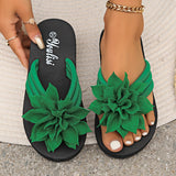Alejandra | Sandalias con flor elegante