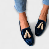 Silvia | Mocasines vintage con flecos
