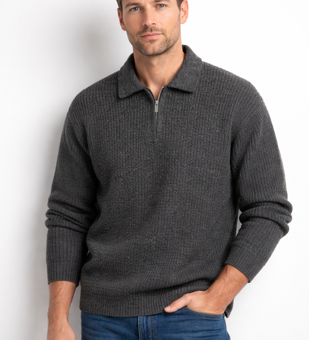 Ruben | Jersey con Cremallera de Cuarto