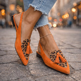 Elena | Sandalias con tiras y flecos