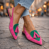 Elena | Sandalias con tiras y flecos
