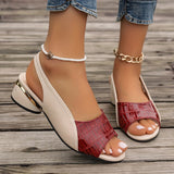 Isabel | Sandalias elegantes de tacón cómodo