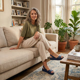 Claudia – Sandalias planas con plantilla anatómica