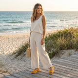 Claudia – Sandalias planas con plantilla anatómica