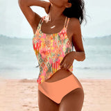 Erika | Bañador estampado de estilo moderno