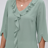 Annemiek | Blusa Casual con Corte Suelto y Estilo Sofisticado