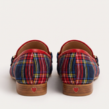 Melani | Mocasines elegantes a cuadros