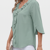 Annemiek | Blusa Casual con Corte Suelto y Estilo Sofisticado