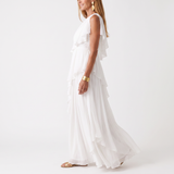Leonor | Vestido asimétrico con volantes