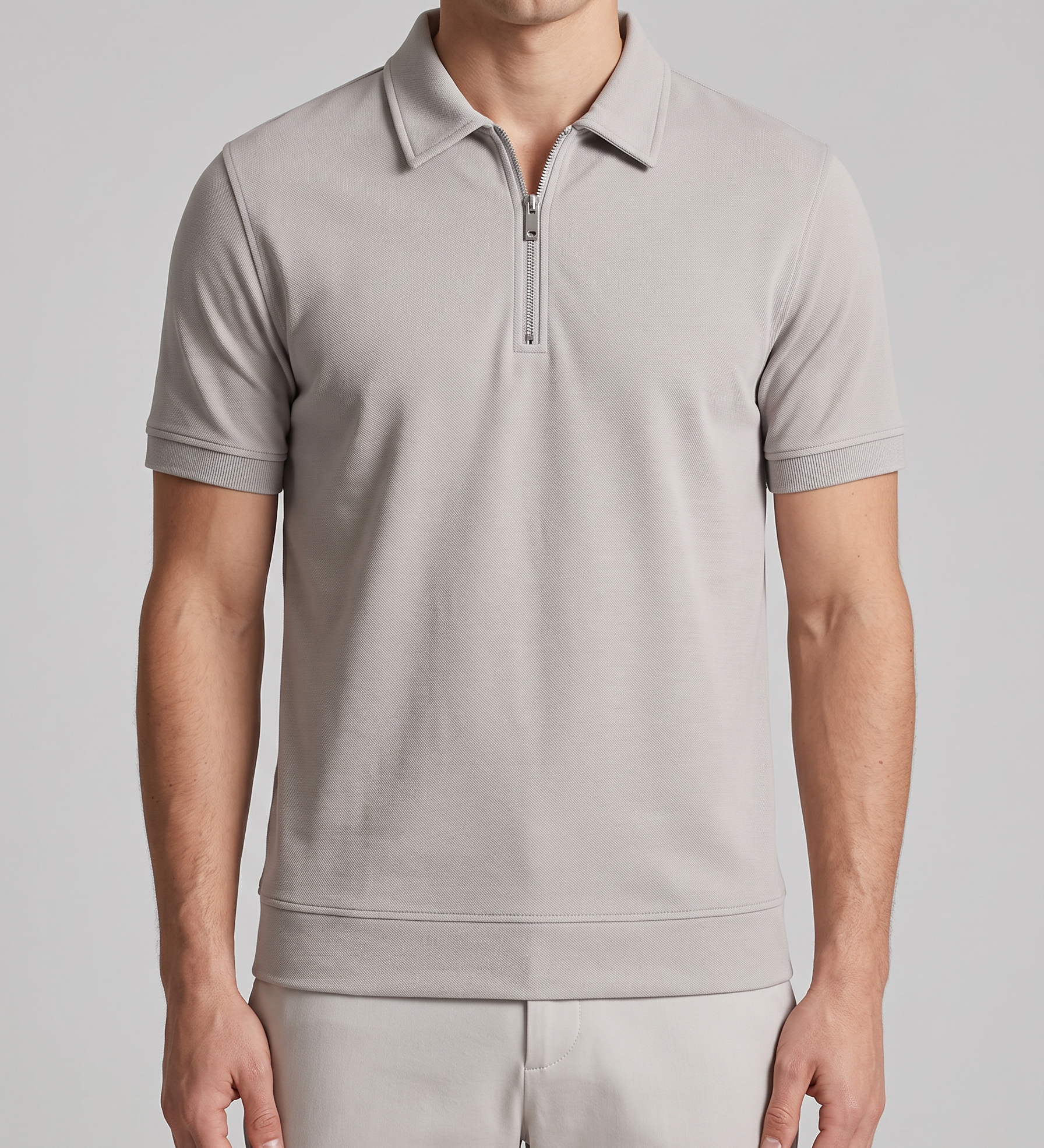 Evan | Polo con Cremallera