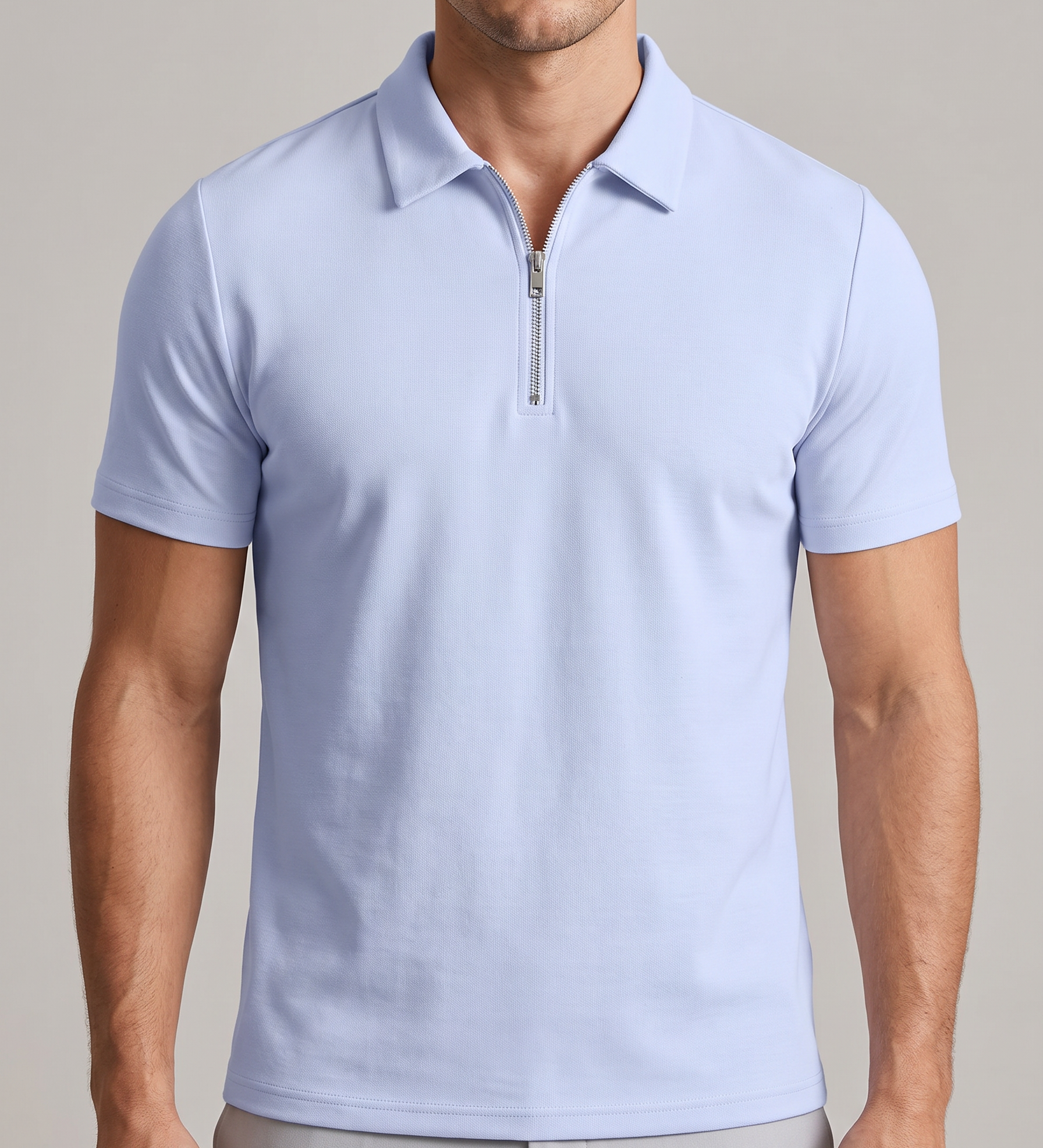 Evan | Polo con Cremallera