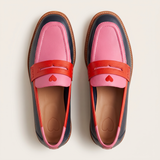 Alicia | Mocasines casuales con contraste